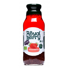 Royal Berry Organic Strawberry Fruit Juice with Chia 285ml 